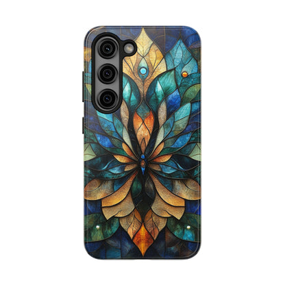 Phone Case - kaleidoscope-Inspired Stained Glass