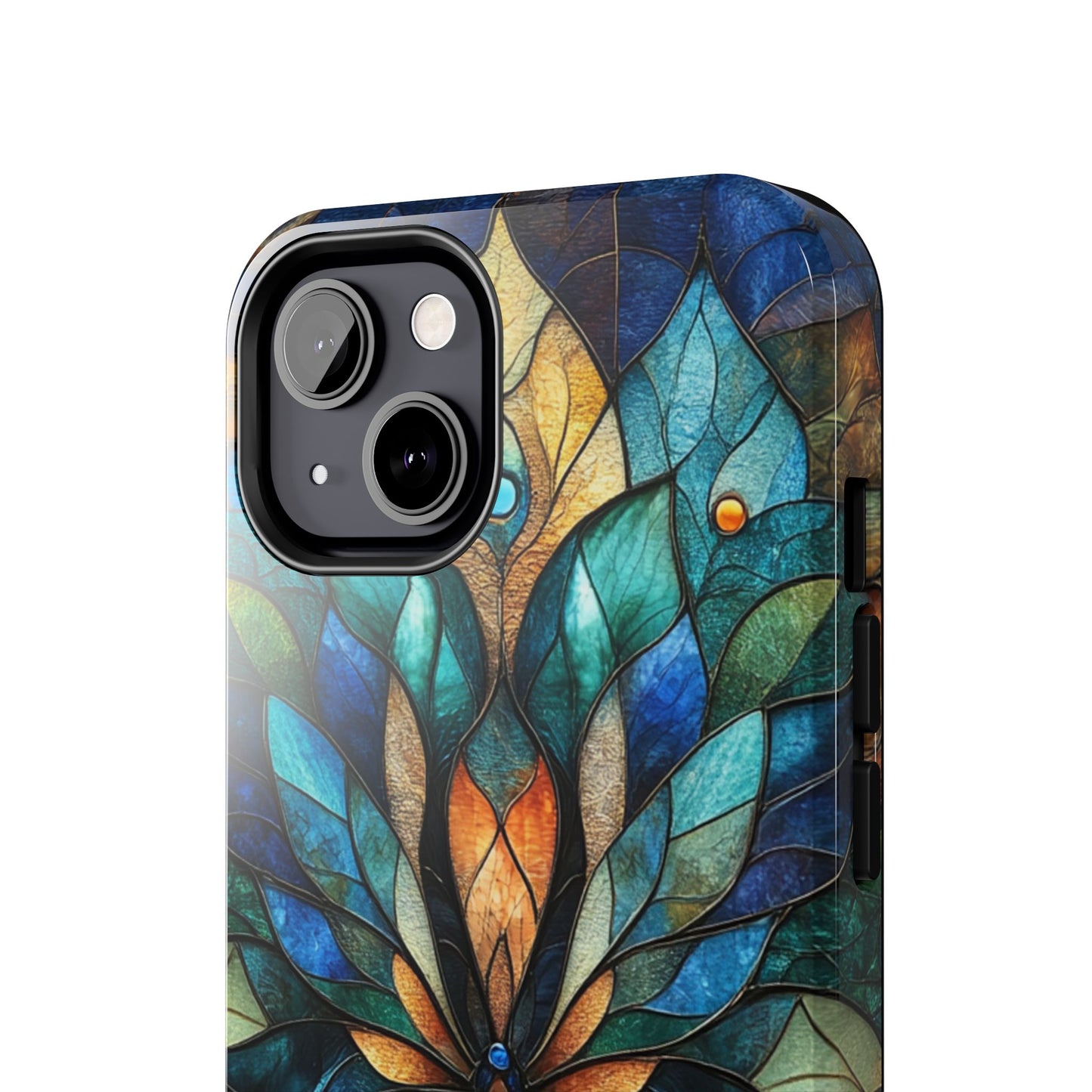 Phone Case - kaleidoscope-Inspired Stained Glass