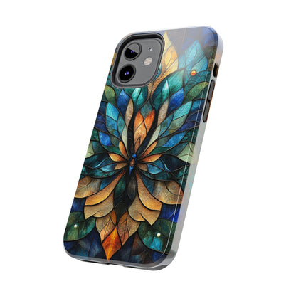 Phone Case - kaleidoscope-Inspired Stained Glass