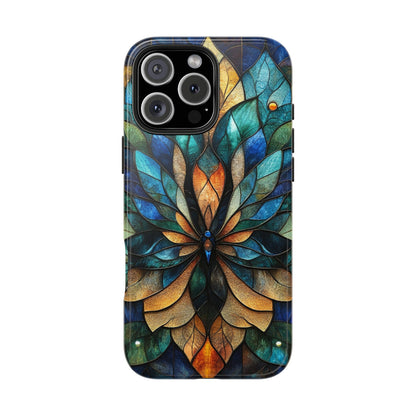 Phone Case - kaleidoscope-Inspired Stained Glass