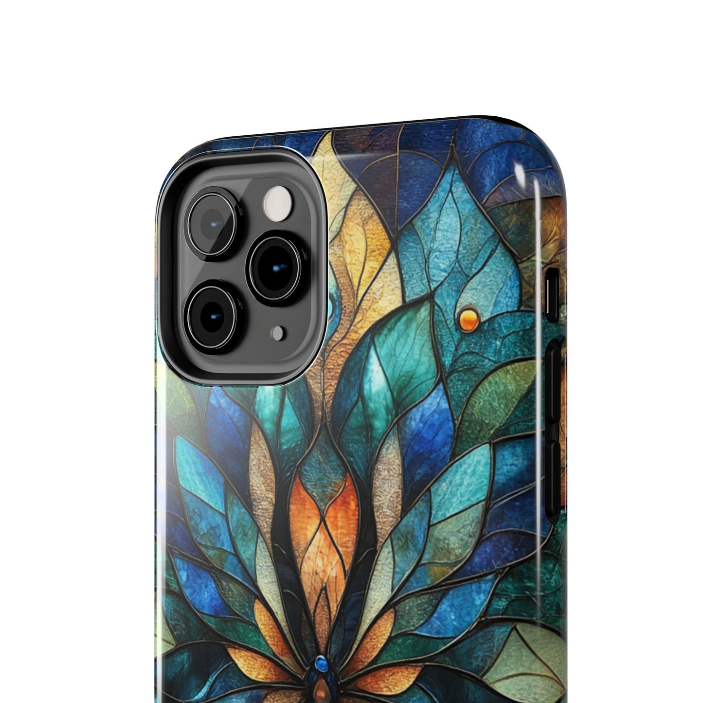 Phone Case - kaleidoscope-Inspired Stained Glass