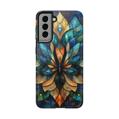 Phone Case - kaleidoscope-Inspired Stained Glass