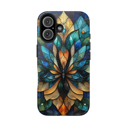 Phone Case - kaleidoscope-Inspired Stained Glass