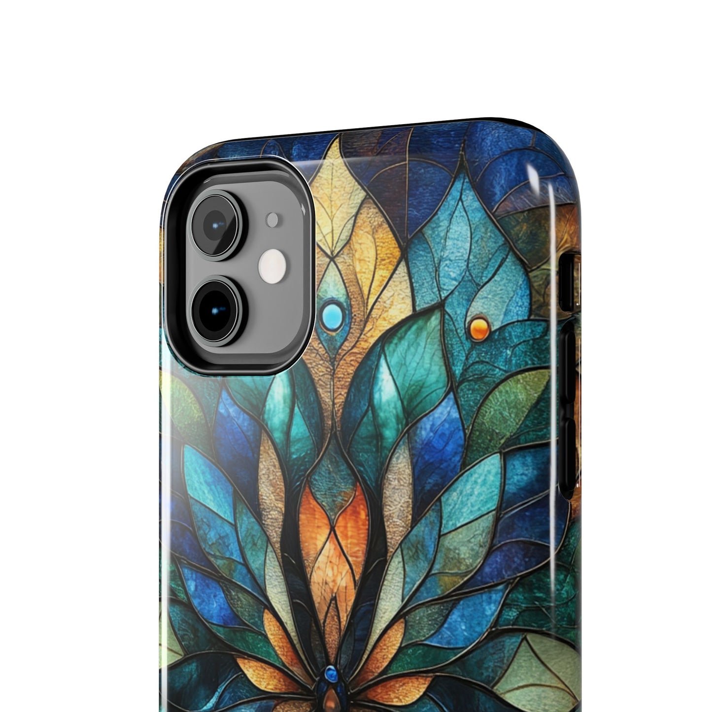 Phone Case - kaleidoscope-Inspired Stained Glass