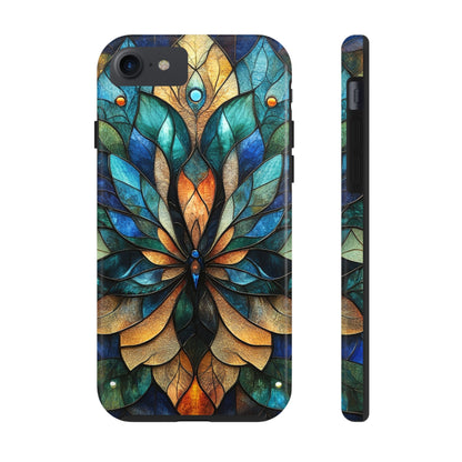 Phone Case - kaleidoscope-Inspired Stained Glass