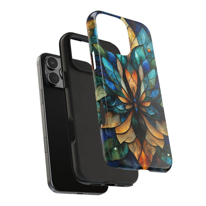 Phone Case - kaleidoscope-Inspired Stained Glass