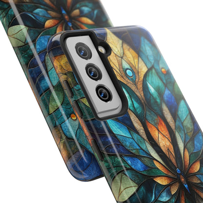 Phone Case - kaleidoscope-Inspired Stained Glass