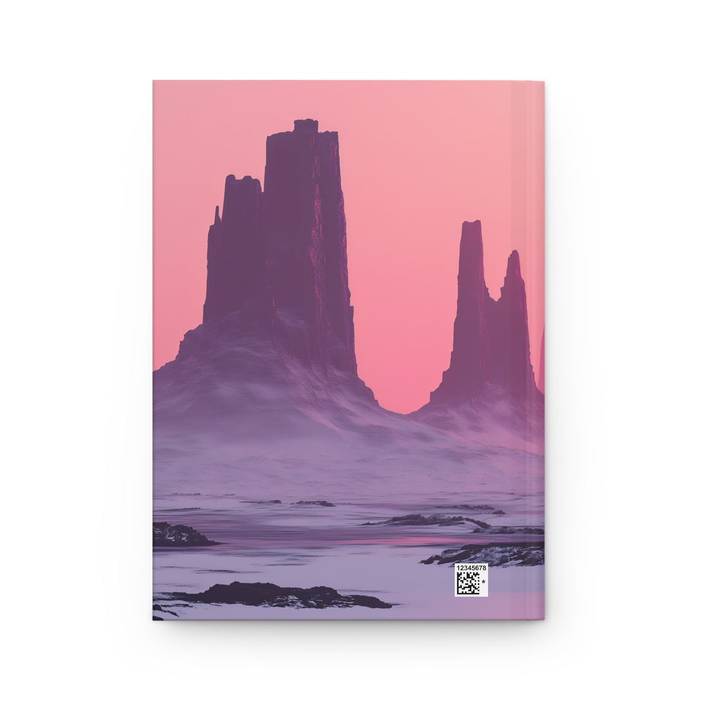 Hardcover Journal Matte - Dreamscape Mountain Landscape